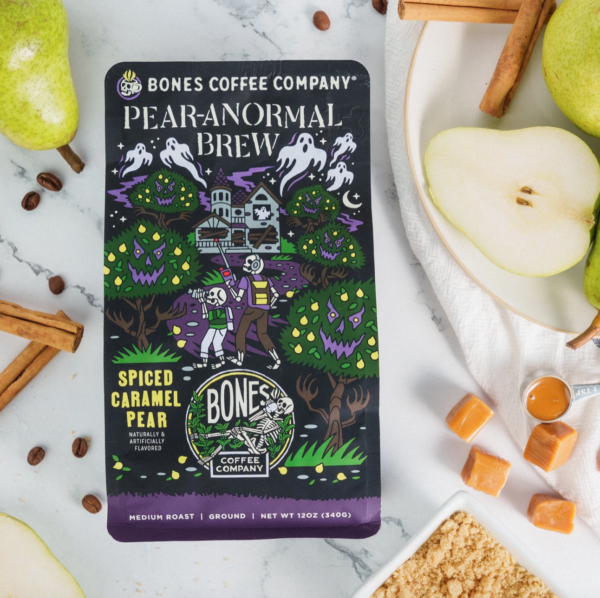 bones coffee pear anormal